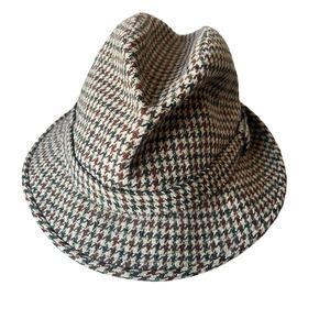 Lock And Co Made For Brook Brothers Houndstooth Hat